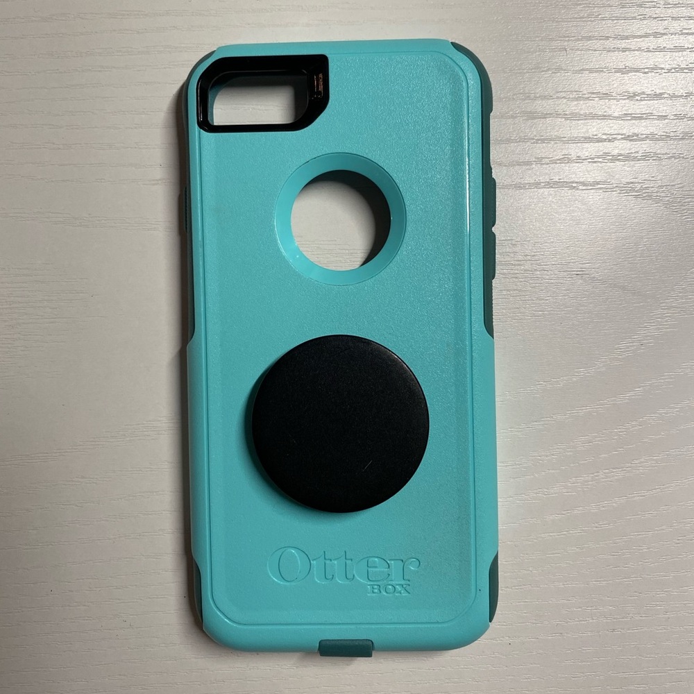 iphone 7 otterbox 2 piece case with pop socket